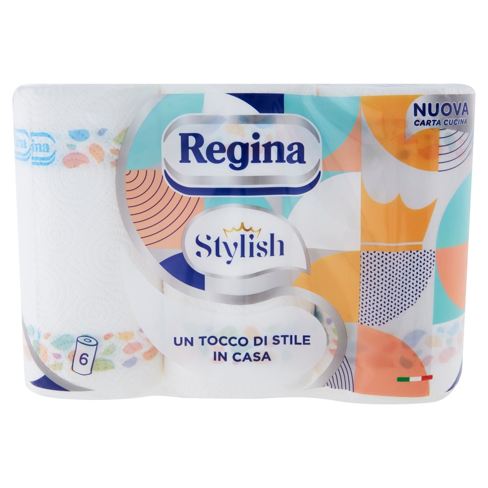 Regina Stylish carta cucina 6 rotoli